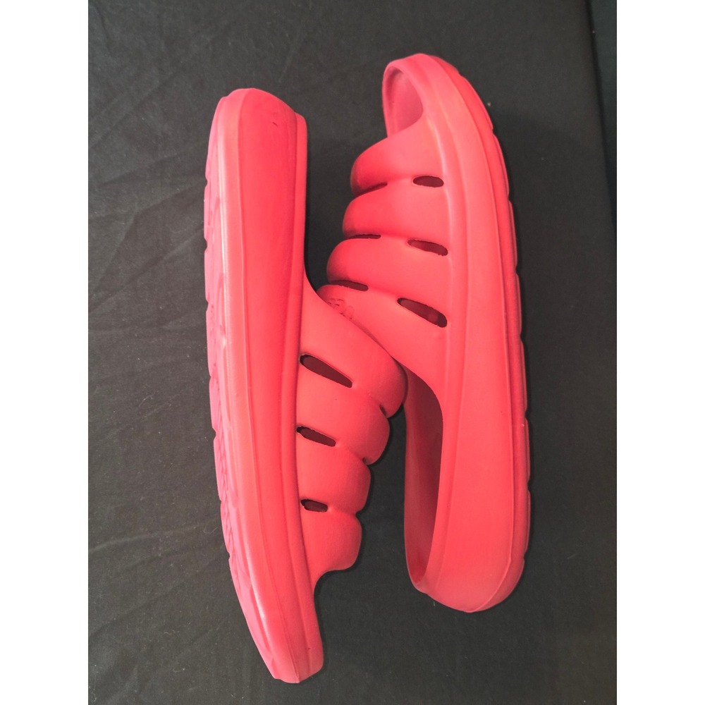 UGG Sport Yeah Mens Red Slide Sandals Slip On‎ Casual Comfort Size 13